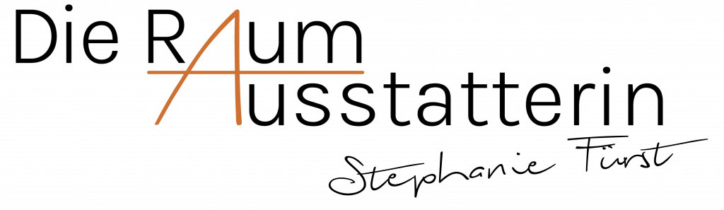 Logo Die Raumausstatterin mit Signatur