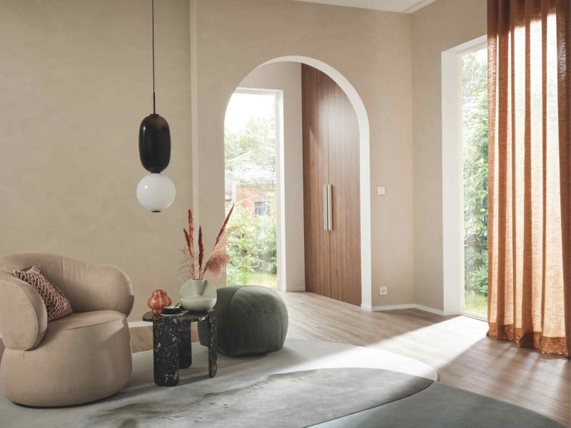 Maßgefertigter Teppich als gestaltendes Element im Raum